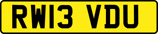 RW13VDU