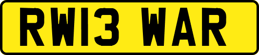 RW13WAR