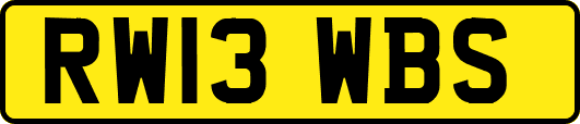 RW13WBS
