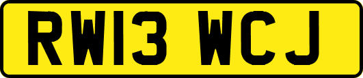 RW13WCJ