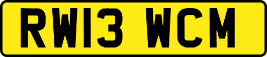 RW13WCM
