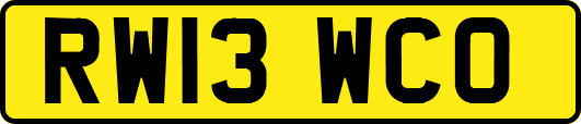 RW13WCO