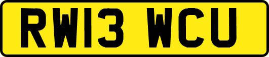 RW13WCU