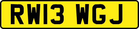 RW13WGJ