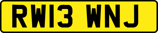 RW13WNJ