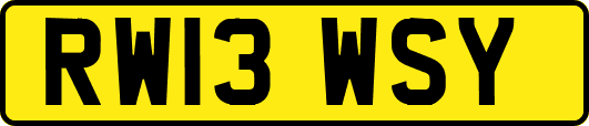 RW13WSY