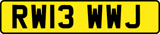 RW13WWJ