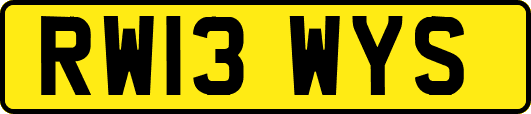 RW13WYS
