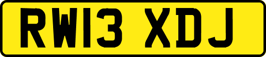 RW13XDJ