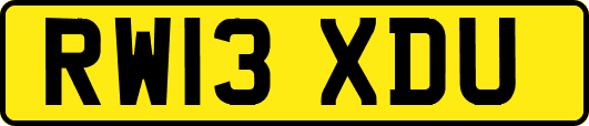 RW13XDU