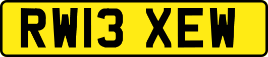 RW13XEW