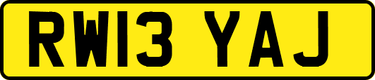 RW13YAJ