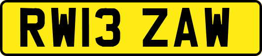 RW13ZAW