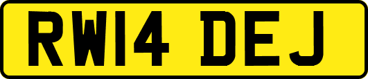 RW14DEJ