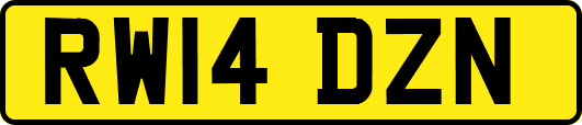 RW14DZN