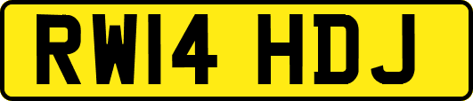 RW14HDJ