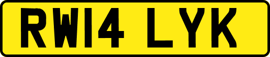 RW14LYK