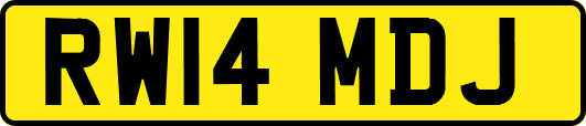 RW14MDJ