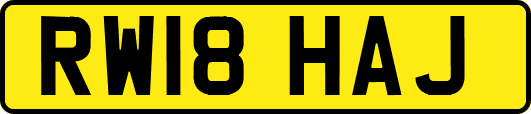 RW18HAJ