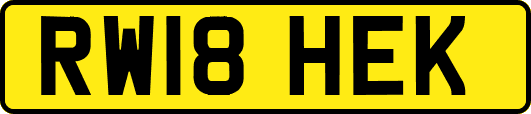 RW18HEK