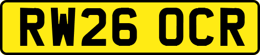 RW26OCR