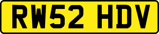 RW52HDV