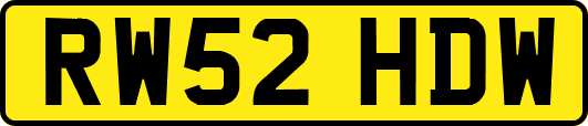 RW52HDW