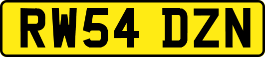 RW54DZN