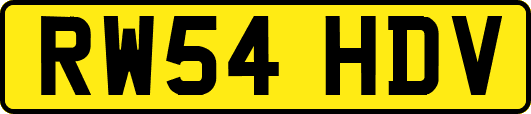 RW54HDV