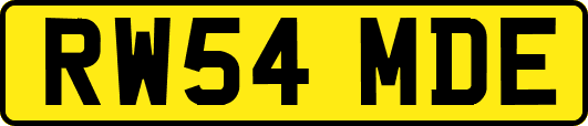 RW54MDE