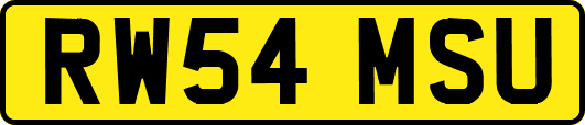 RW54MSU
