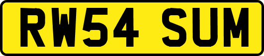 RW54SUM