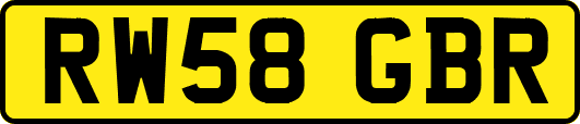 RW58GBR