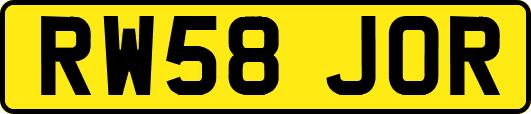 RW58JOR