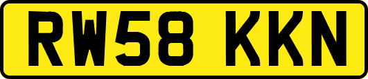 RW58KKN