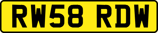 RW58RDW