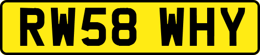 RW58WHY