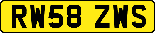 RW58ZWS