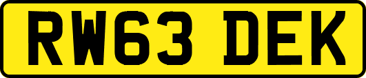RW63DEK