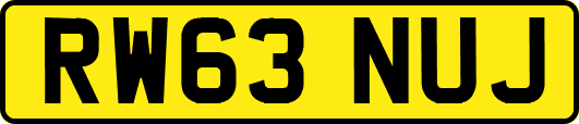 RW63NUJ
