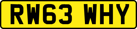 RW63WHY