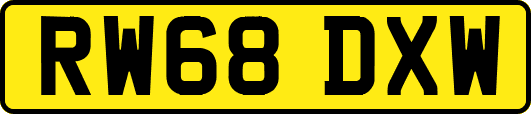 RW68DXW