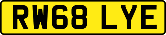 RW68LYE