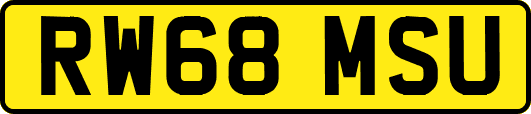 RW68MSU