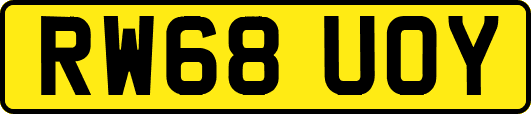 RW68UOY