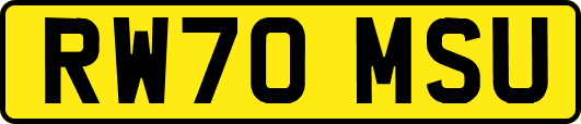 RW70MSU