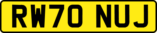 RW70NUJ