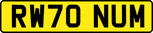 RW70NUM