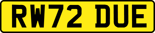 RW72DUE