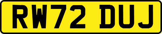 RW72DUJ